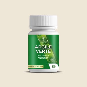 Gelules argile verte